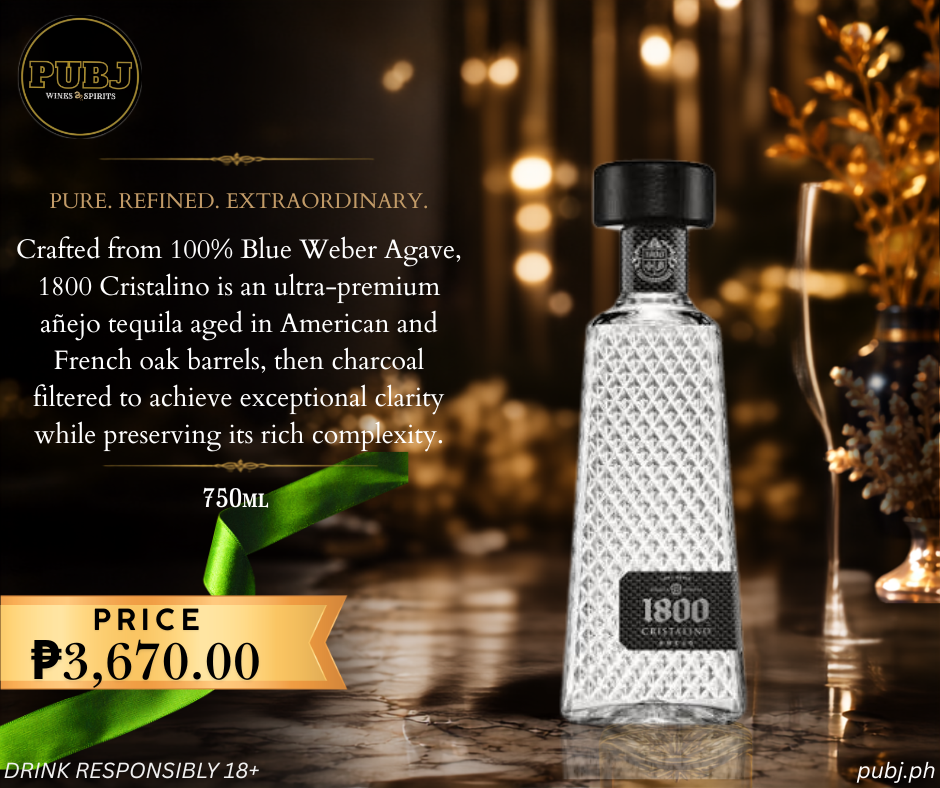 1800 Cristalino Anejo Tequila 750ml