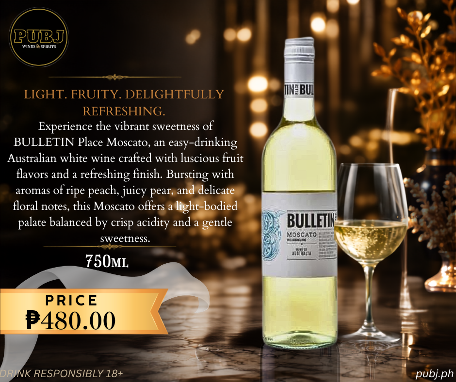 Bulletin Moscato Wine 750ml