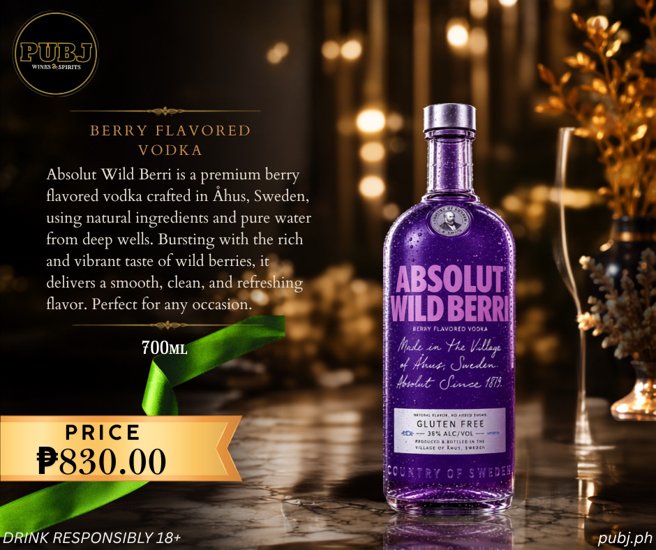 Absolut Wildberri 700ml