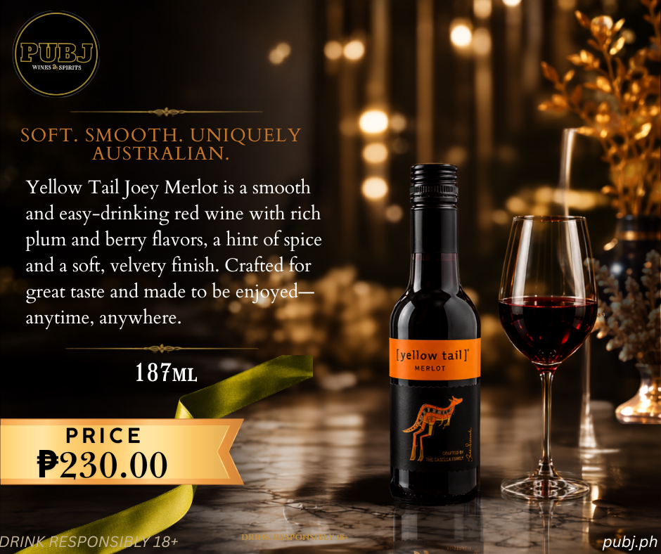 Yellow Tail Joey Merlot 187ml