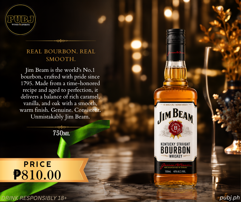 Jimbeam Bourbon Whisky 750ml