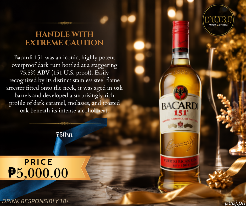 Bacardi 151 750ml