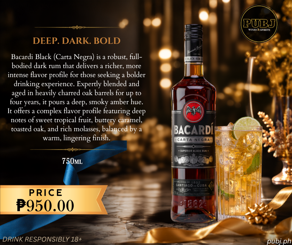 Bacardi Black 750ml