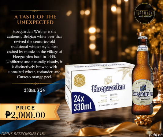 Hoegaarden Witbier 330mlx24
