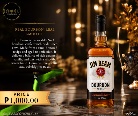 Jimbeam Bourbon Whisky 1L