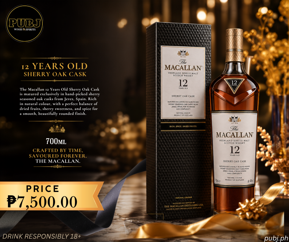 Macallan Sherry Oak 12 years 700ml