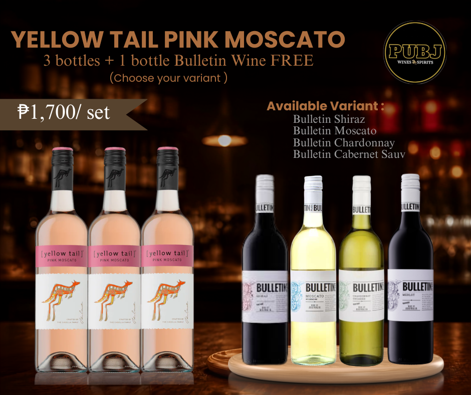 VIP Wine Promo 3 bottles +1 bottle FREE